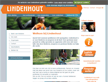 Tablet Screenshot of lindenhout.nl